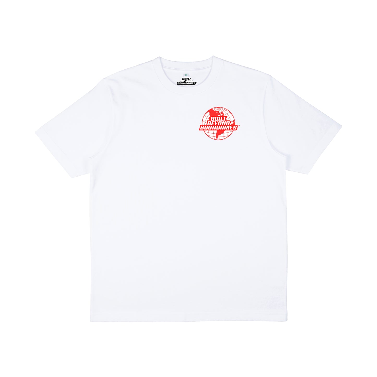 Red World T-shirt - White
